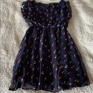 Mini flare dress
